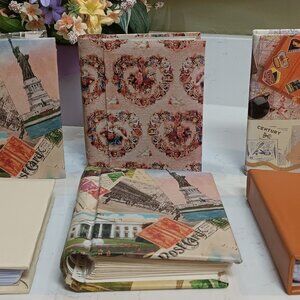 Vintage Mini Photo Albums Set of 6 - Circa 1970's